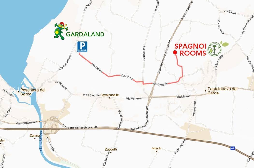 Spagnoi Rooms Castelnuovo del Garda Exterior foto